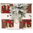 thumbnail image 3 of Toystoory Camino de de Navidad, mantel de Festival, manteles individuales de tela pequeños, vacaciones, Hotel, hogar, restaurante, decoración de Kits de decoración para fiestas Toystoory HA068349-00, 3 of 6