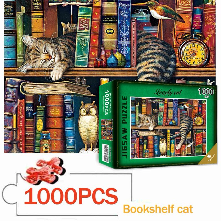 1000-Piece Puzzle - Cat Person - by Piecework – Gretel Home