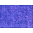 thumbnail image 1 of Ahgly Company Indoor Rectangle Oriental Purple Industrial Area Rugs, 7' x 10', 1 of 4