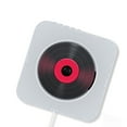 thumbnail image 4 of Bluetooth 4.2 Wall Mounted CD Player with Remote Control ABS Plastic Wireless Audio Boombox,Maoww, 4 of 6