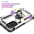thumbnail image 4 of Funda de teléfono para Xiaomi Redmi Note 11 Pro 5G Global de Uso Rudo Shockproof + Cristal 9D, 4 of 5