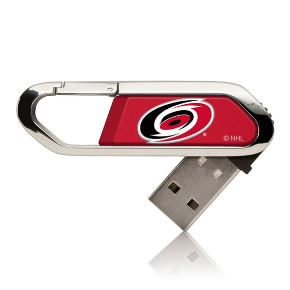 Carolina Hurricanes Ice Flood Clip 64GB USB Flash Drive