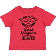 thumbnail image 3 of Inktastic Handpicked for Earth by My Great Grandma in Heaven Boys or Girls Toddler T-Shirt, 3 of 5