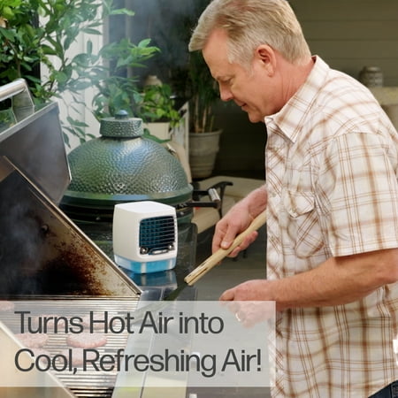 Arctic Air Chill Zone Evaporative Air Cooler, Portable Cooler with 4 Fan Speeds, LED Night Light