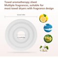 thumbnail image 2 of BKAOSAUW Towel Warmer Fragrance Disc Fresh Scented Fragrance Tablets, Home Fragrance Pads, Towel Fragrance Tablets, 30pcs (10 Scent Replacement) (15, Model A 5 Colors), 2 of 6