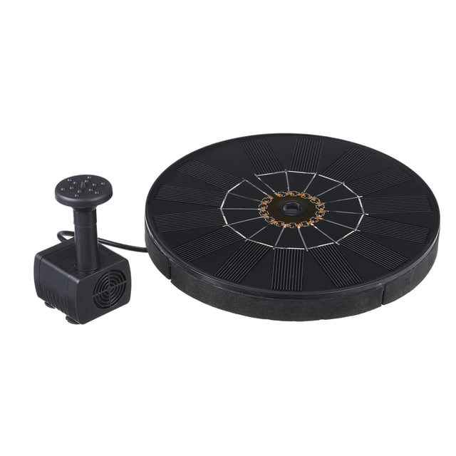 Amdohai Solar Powered Energy Fountain Pump Kit Water Pump Set with
