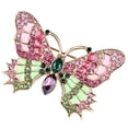 thumbnail image 4 of MasteelfCA Butterfly Pin Personalized Clothes Pin Metal Brooch Rhinestone Lapel Pin for Suit Hat, 4 of 9