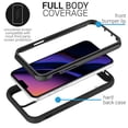 thumbnail image 4 of CoverON Apple iPhone 11 Pro Case Heavy Duty Full Body Slim Fit Shockproof Clear Phone Cover - EOS Series, 4 of 8