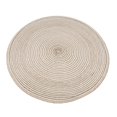thumbnail image 1 of Manteles Individuales para Cocina, de Comedor, Tejido de , Tetera Hecha a , Alfombrilla para Taza, 36 Ce Diámetro, 4 Colores café Macarena Plantilla redonda, 1 of 5