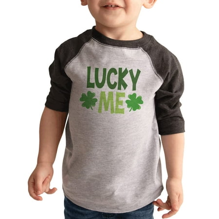 

7 ate 9 Apparel Kid s St. Patrick s Day Shirts - Lucky Me Grey Shirt 6 Months