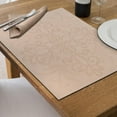 thumbnail image 3 of IH Casa Decor Vinyl Placemat Damask Natural - Ensemble De 12, 3 of 3
