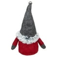 thumbnail image 5 of Northlight 8.5" Red and Gray Sitting Gnome Christmas Decoration with Jingle Bell, 5 of 5