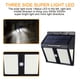 thumbnail image 5 of Luces Solares Inalámbricas Impermeables Con Sensor De Movimiento, Luz Exterior Para Patio, Terraza, Jardín Con Encendido/Apagado Automático Activado Por Movimiento sonducket HA020232-00, 5 of 5