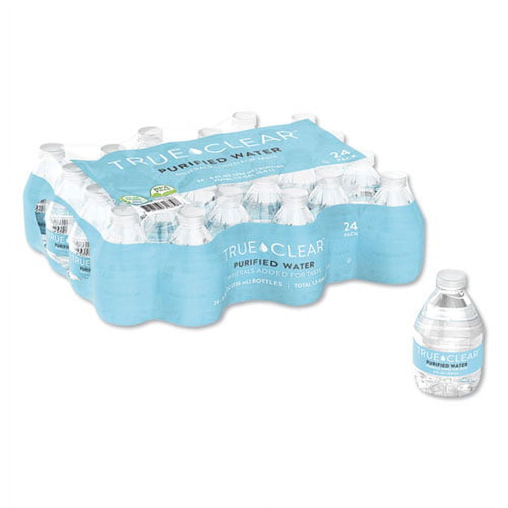 Purified Bottled Water, 8 Oz Bottle, 24 Bottles/carton | Bundle of 2 Cartons