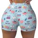 thumbnail image 2 of Fotbe Brain Training Shorts Sin Costuras – Shorts Deportivos de Cintura Alta para Mujer, Elásticos para Gimnasio, Yoga, Running o Ciclismo-Medium, 2 of 8
