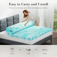thumbnail image 2 of Sybels 3 Inch Full Size Gel Memory Foam Mattress, Relieve back pain, CertiPUR-US Certified, 2 of 8