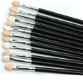 thumbnail image 3 of Double-End Eye Shadow Brush Set - Sponge Applicator, Easy Powder Pickup, High-Quality, Daily/Professional Use - for Eye Makeup and Eyeliner, 3 of 4