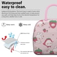 thumbnail image 3 of Lunch Bag Lunch Box for Women Reusable Insulated Lunch Bags,Water-Resistant Strawberry Pattern Cooler Lunch Tote Bag, Large Capacity for Work Travel Picnic, 3 of 6