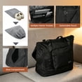 thumbnail image 4 of Nicetravel 8-Piece Hardside Luggage Set, Lightweight Suitcase with TSA Lock & Expandable Travel Tote Bag and Packing Cube, Black, 4 of 9