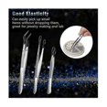 thumbnail image 3 of 3 Pcs Non-Marring Silicone Tipped Tweezers with Rubber, Bent Tip and Flat Tweezers Suitable for Various Uses, 3 of 5