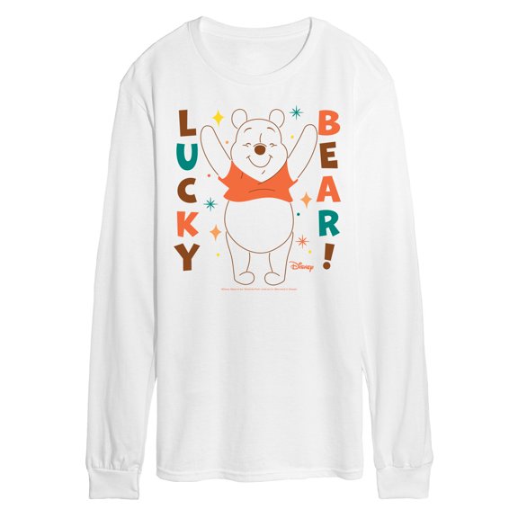 Winnie the Pooh - Lucky Bear - Men's Long Sleeve T-Shirt