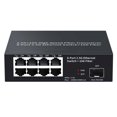 thumbnail image 1 of Commutateur de Réseau de 2.5Gbps de Commutateur d'Ethernet de 8 Ports + 1 Prise de Commutateur de Réseau de Laboratoire de Fibre de Port 10G et Prise de Play-US, 1 of 5
