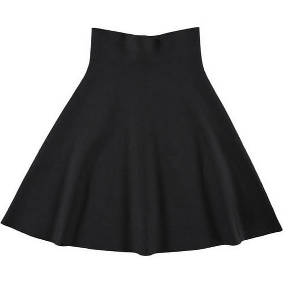 Women's High Waisted 27/29 Inches Knit Skirt