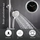 thumbnail image 5 of Reloj de Cocina para Baño, Reloj de Baño Resistente Al Agua, Pantalla Digital LCD, Detector de Reloj, Reloj Sin Perforación, Negro, 5 of 5