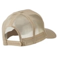 thumbnail image 4 of Vatican City Flag Patched Mesh Cap - Khaki OSFM, 4 of 5