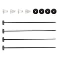 thumbnail image 1 of LOLIPPYY Car Fan Installation Set 1Set Radiator Fan Mounting Kit for Engine Temperature Stability 2.00X1.80X1.80in, 1 of 8