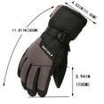 thumbnail image 4 of EQWLJWE Man Winter Gloves Snow Windproof Mittens Outdoor Sports Skiing Safe Warm Gloves Holiday Clearance, 4 of 5