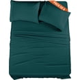 thumbnail image 1 of King Bed Sheet Set Piece Bedding Soft Brushed Microfiber Fabric Shrinkage & Fade Easy Care (), 1 of 6