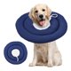 thumbnail image 1 of Coloque de recuperación de mascotas de cono desespués de la cirugía collar de cono para perros con cuello Ajustable Drawantre -waterprof Donut Donut Collar para Pequeñas, 1 of 7