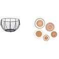 thumbnail image 1 of Cesta de huevos,Cesta multiusos para huevos,cesta tejida de alambre de hierro,Cesta de almacenamiento de alambre para huevos Cesta de almacenamiento portátil,Manualidades de pared,Decoración, 1 of 8