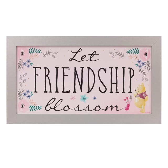 Decoración mural Disney Winnie The Pooh Let Friendship Blossom