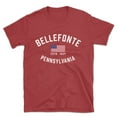 thumbnail image 1 of Bellefonte Pennsylvania Patriot Men's Cotton T-Shirt, 1 of 1