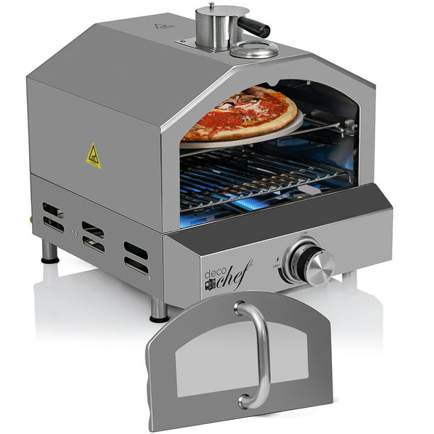 Deco Chef Portable Outdoor Pizza Oven and Grill with Propane Gas