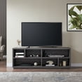 thumbnail image 5 of Evelyn&Zoe Bowman Rectangular TV Stand for TV's up to 75", Burnished Oak, 5 of 9