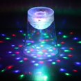 thumbnail image 3 of Disco Light Show LED Light Up Drinking Glasses (Set of 6) - 8 oz LED Projection Light Up Drink Cup with 8 Color Modes, 3 of 6