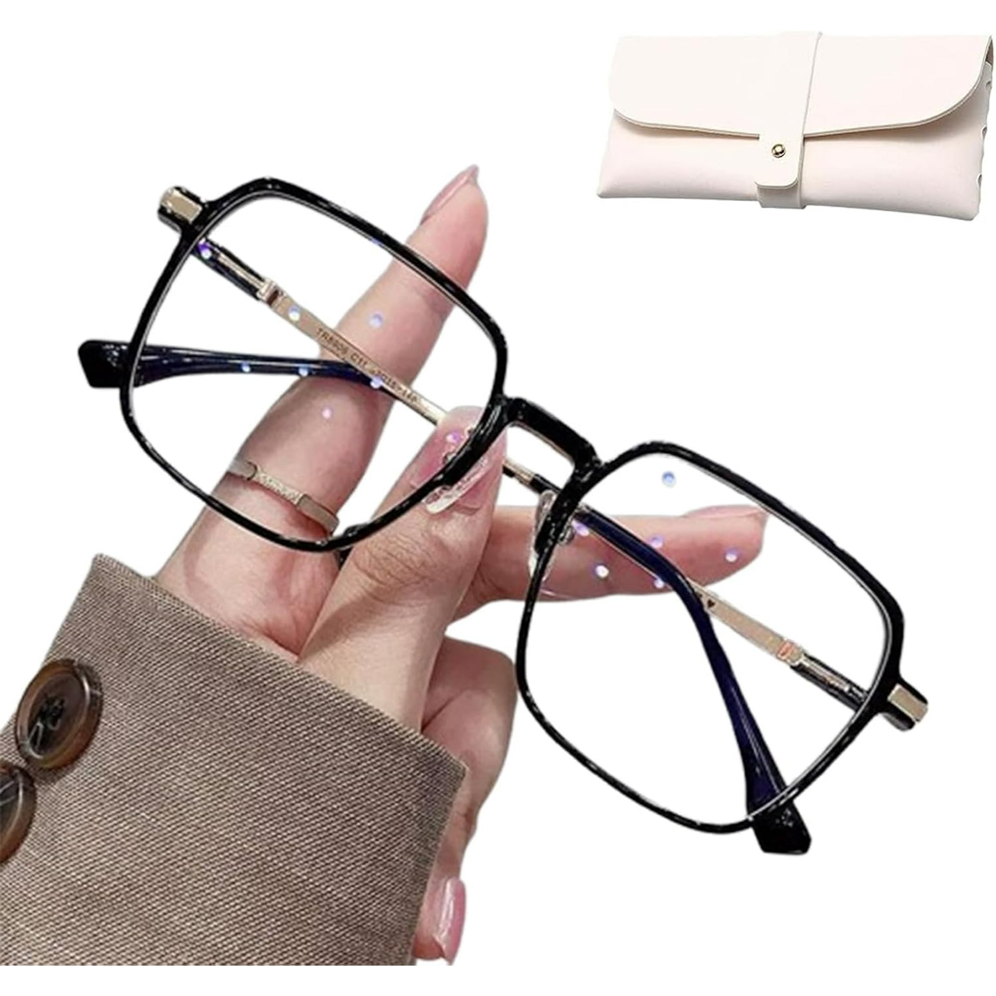 Women's Photochromism Multiple Purposes Reading Glasses, Anti-Blue Progressive Far And Near Dual-Use Reading Glasses
