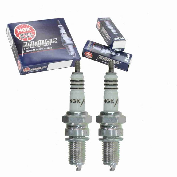 2 pc NGK 6681 Iridium IX Spark Plugs for 4100 4167 5372 90793-20011 90793-20022 90793-20152 99000-69835-DR8 99000-79A45-D8E 999-06910-X9-014 A6G A6GC D8RP IX24 R6G X24ES-GU X24ES-ZU X24ES-ZU9