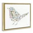 thumbnail image 3 of Stupell Industries Bohemian Floral Nature Bird Gold Floating Frame Canvas Art, 31 x 25, by Danhui Nai, 3 of 8