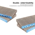 thumbnail image 4 of 5 Packs in 1 Cat Scratch Pad, Cat Scratcher Cardboard,Reversible,Durable Recyclable Cardboard, Premium Scratch, Suitable for Cats to Rest, Grind Claws and Play, 4 of 7