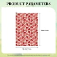 thumbnail image 4 of Kdxio Cute Strawberry Pattern Golf Towel (24" X 16") with Carabiner Clip - The Convenient Golf Cleaning Towel, 4 of 8