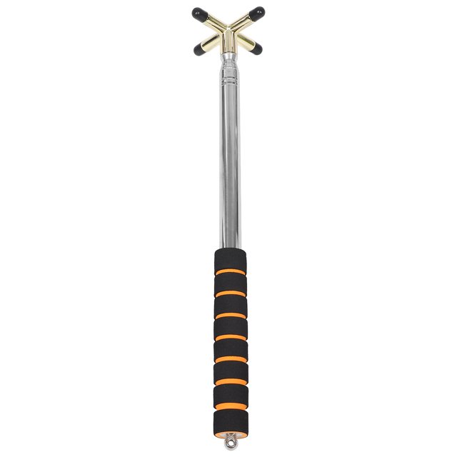 KAKOWELY Queue de Billard Rétractable avec Tête de Pont Croisé, Accessoire de Table de Billard pour Fête, Boîte de Nuit, Maison 65.35"X3.35"X3.35 Pouces
