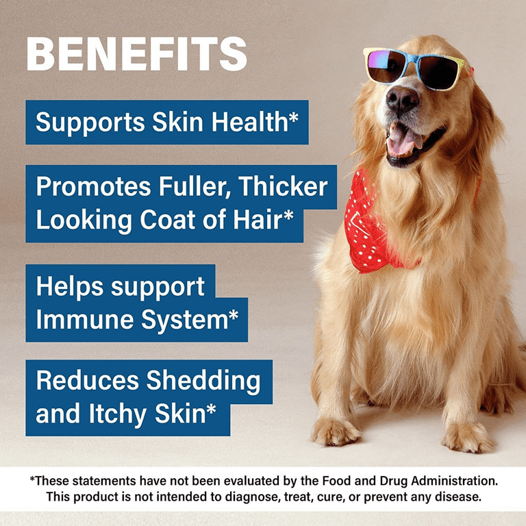 Dog hair clearance supplement