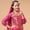 Hot Pink, variant on Girls Belly Dance Performance Top Sequined Long Sleeve Chiffon Blouse For Carnival Stage Show Short Sleeve Shirt for Girls Tees Kids Tshirts Clothes Summer Tops T-Shirt