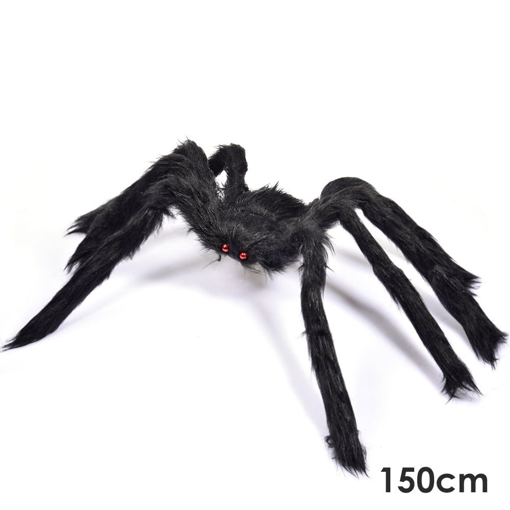 Details about   Halloween Decoration Giant Spider Haunted House Prop Outdoor Scary Party Decor 