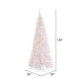 thumbnail image 2 of Vickerman 10' White Fir Slim Artificial Christmas Tree, Warm White Dura-lit LED Lights, 2 of 2