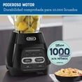 thumbnail image 3 of Licuadora Oster 3VEL 1.2LT VASO VIDRIO REVERSIBLE NEGRO 21775_530, 3 of 8